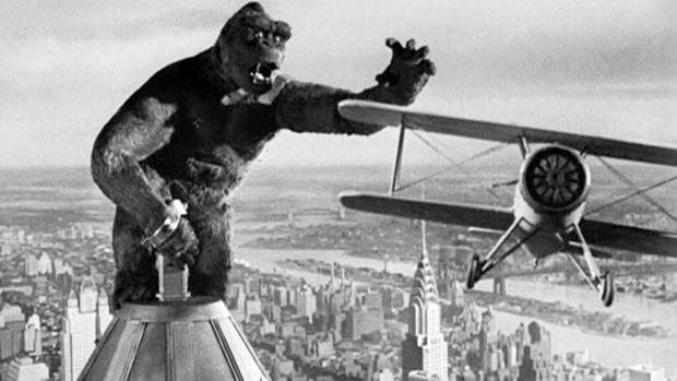 Imagen de un fragmento de la película King Kong