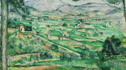 «La montaña Sainte-Victoire», de Cézanne