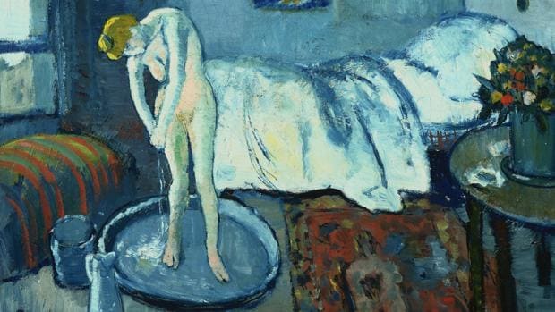 «La habitación azul» (1901), de Picasso