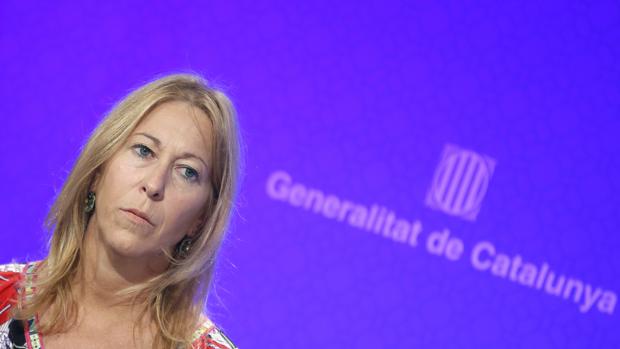 La portavoz del Gobierno catalán, Neus Munté