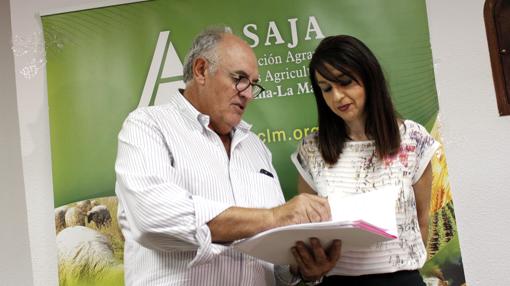 José María Fresneda y Blanca Corroto durante la rueda de prensa