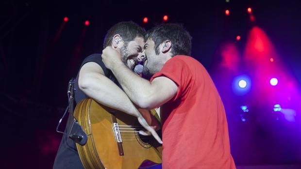 Imagen de archivo de un concierto de Estopa en el teatro de la Axerquia en Córdoba