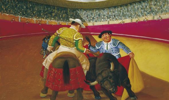 Una imagen de Botero, cartel de la Feria Taurina de Albacete