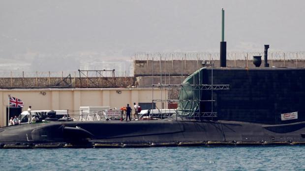 El submarino chocó contra un buque mercante el 20 de julio