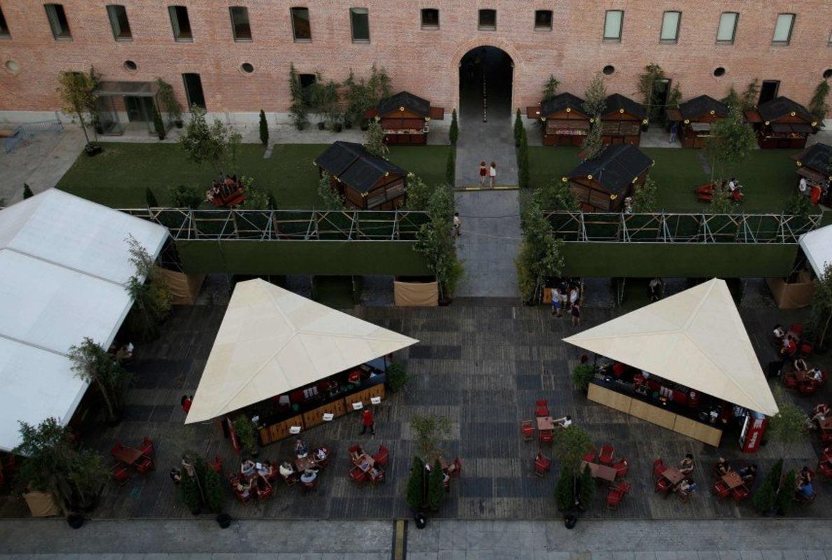 Patio del Centro Cultural Conde Duque