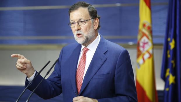 Mariano Rajoy, presidente del Gobierno en funciones