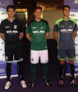 Las tres equpaciones del CD Toledo para la temporada 2016-2017