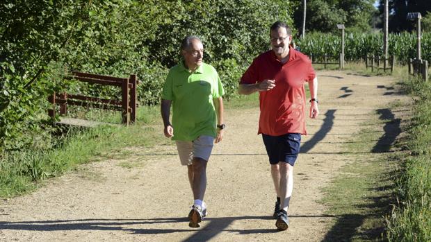 Rajoy suele echar mano de la Ruta da Pedra e da Auga cada vez que pasa unos dáis en Galicia