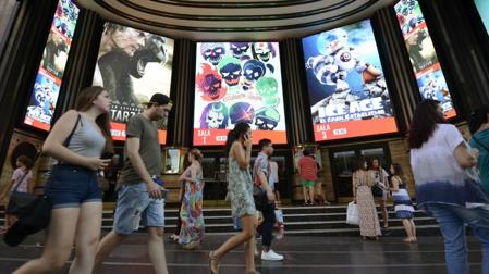 Cine Capitol, en la madrileña Gran Vía