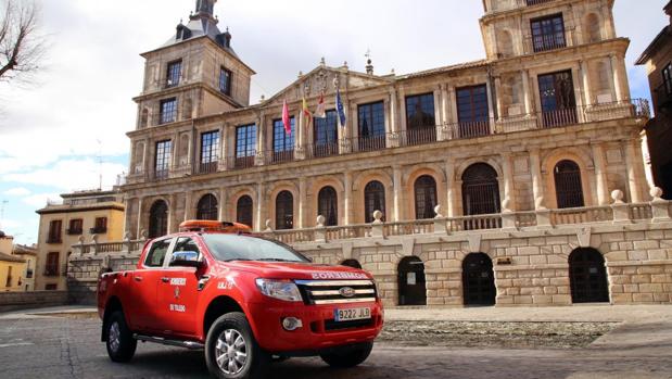 En enero se presentó el nuevo todoterreno del parque de bomberos