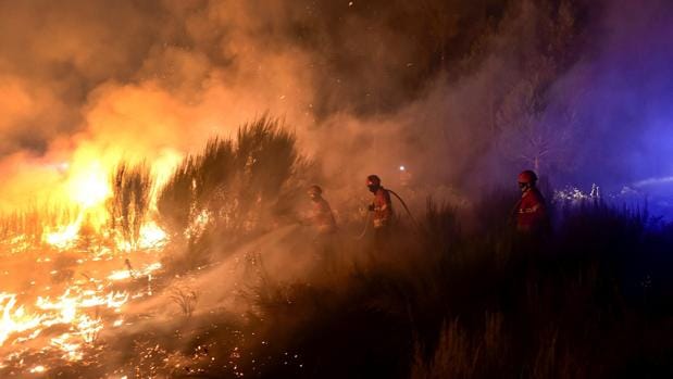 España y Portugal mantienen «relaciones muy fluidas» en la extinción de incendios en ambos territorios