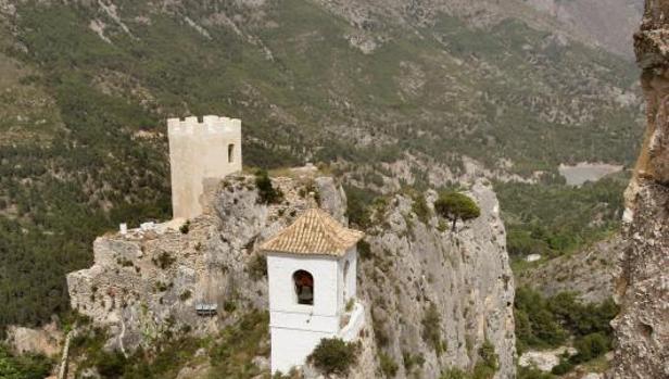 Imagen del castillo de Guadalest