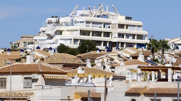 Edificaciones en Torrevieja, uno de los polos de atracción para los extranjeros.