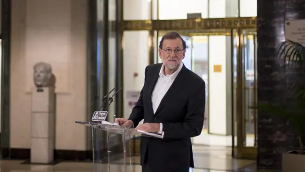 Rajoy: «El miércoles escucharé a mi partido, como es mi obligación»