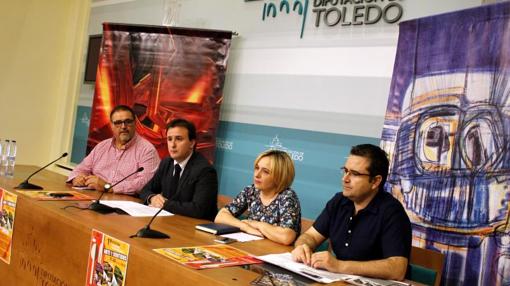 Julián Bolaños, Ángel Luengo, Marta Guerrero y Ricardo Díaz