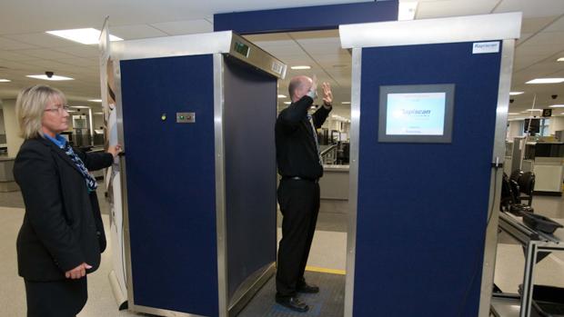 Control de seguridad en el Aeropuerto de Manchester