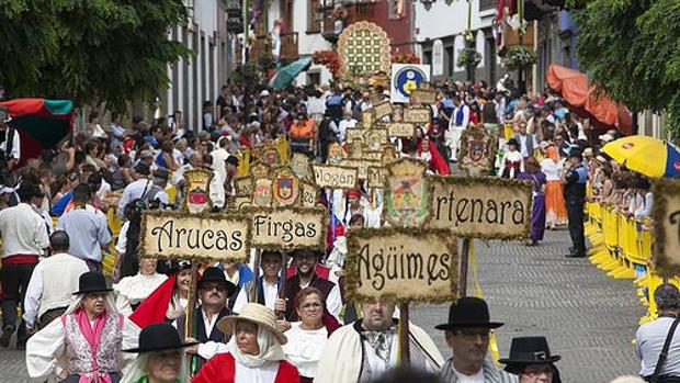 Regimiento Canarias 50, este jueves, en honor a la Virgen del Pino, Gran Canaria