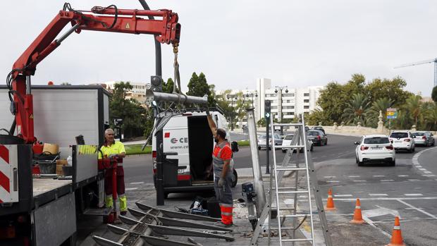 Imagen del escenario del accidente