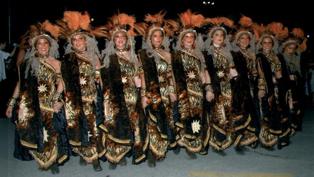 Imagen de archivo de la fiesta Moros y Cristianos en Quart de Poblet