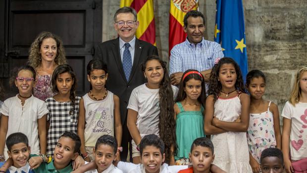 Imagen tomada este jueves en el Palau de la Generalitat