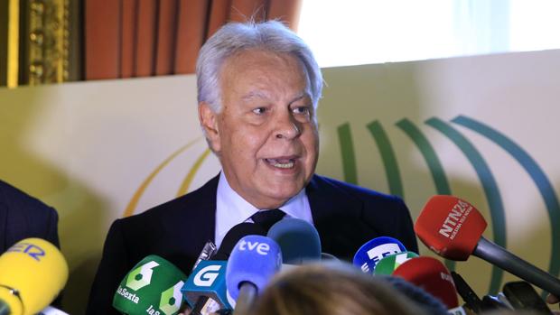 El expresidente del Gobierno Felipe González