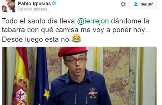 El mensaje de Iglesias en Twitter abrió la veda