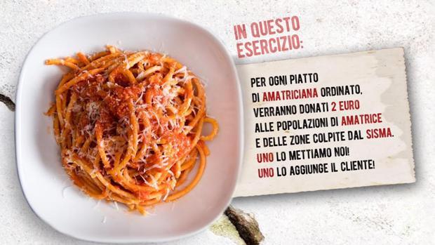 Madrid se une a «AMAtriciana Solidaria»: come pasta y dona 2 euros a los afectados por el terremoto