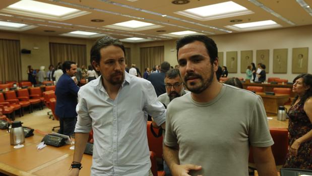 Garzón será portavoz en la comisión de Hacienda, tras la tensión vivida en Unidos Podemos