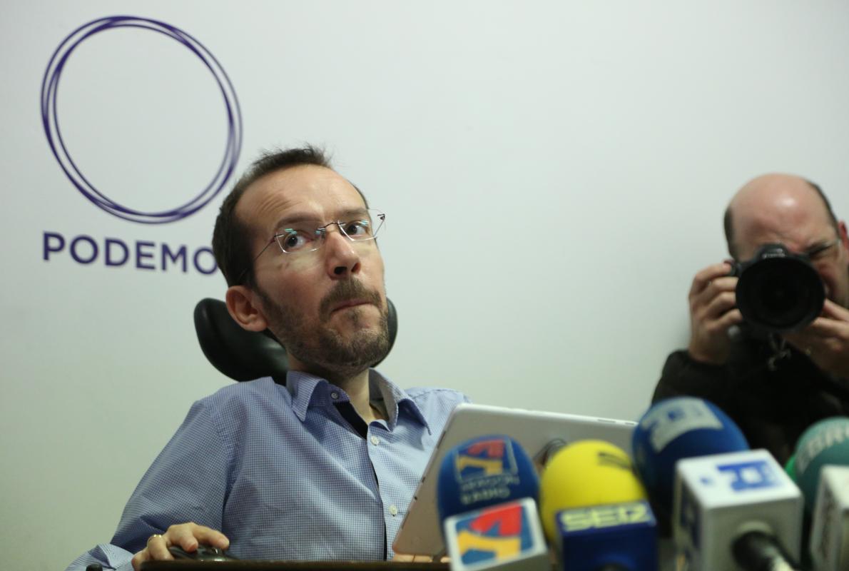 Pablo Echenique, secretario de Organización de Podemos