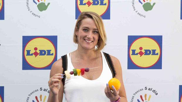 Mireia Belmonte aconseja fruta y ejercicio diario