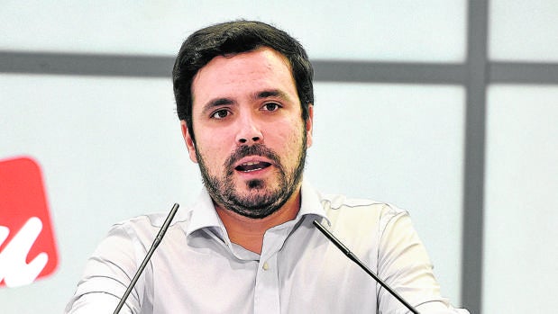 El coordinador federal de Izquierda Unida, Alberto Garzón