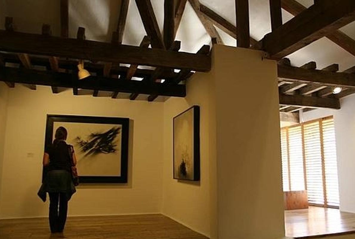 Interior del Museo de Arte Abstracto de Cuenca