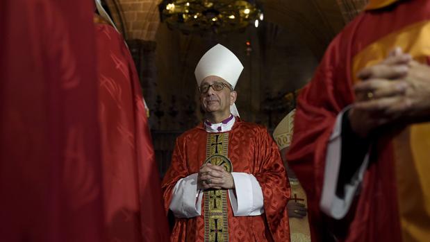 Omella, en la catedral de Barcelona el pasado mes de diciembre