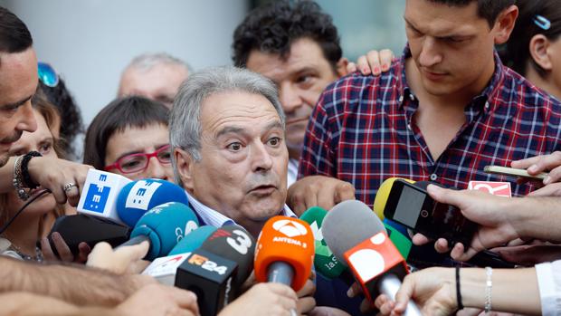 Imagen de Alfonso Rus tomada el pasado viernes en la Ciudad de la Justicia de Valencia