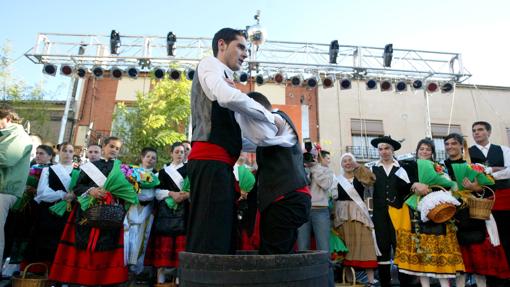 iImagen de archivo de la Fiesta de la Vendimia de Cigales que celebra su 37ª Edición