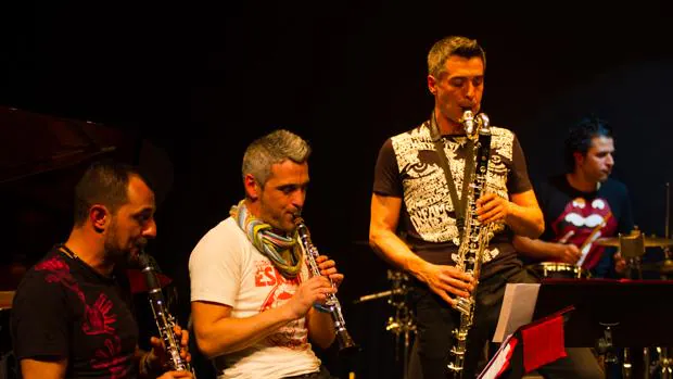 Imagen de la banda en un concierto en Madrid en 2013