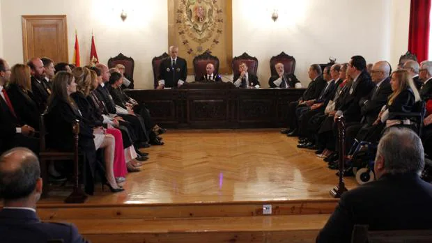 Apertura del Año Judicial, en esta ocasión, en la Audiencia Provincial de Toledo