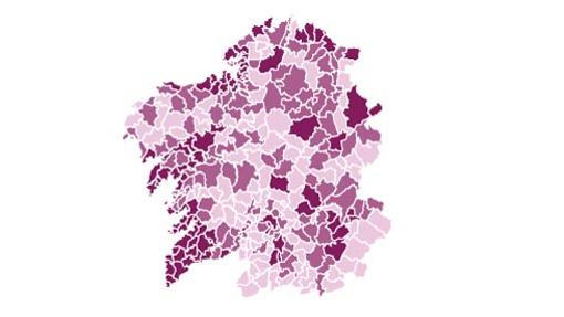 11 mapas que resumen los resultados en Galicia y País Vasco