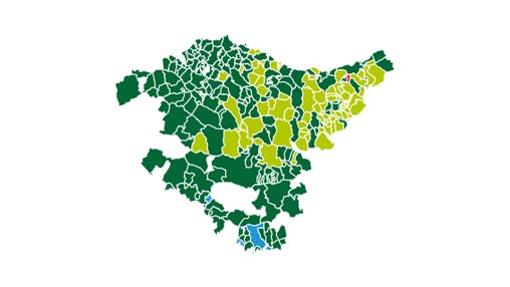 11 mapas que resumen los resultados en Galicia y País Vasco