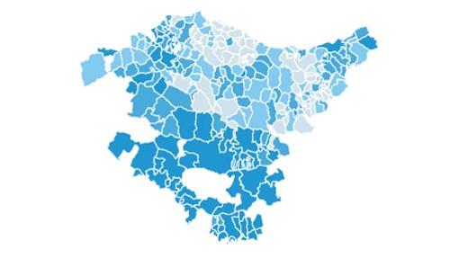 11 mapas que resumen los resultados en Galicia y País Vasco