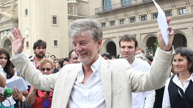 Pedro Santisteve, alcalde de Zaragoza por la coalición ZEC y excandidato al Congreso de Unidos Podemos