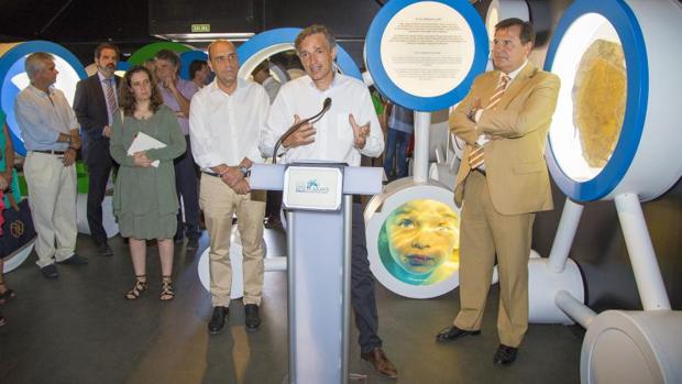 Inauguración de la exposición «H2Oh» de Aguas de Alicante, recientemente