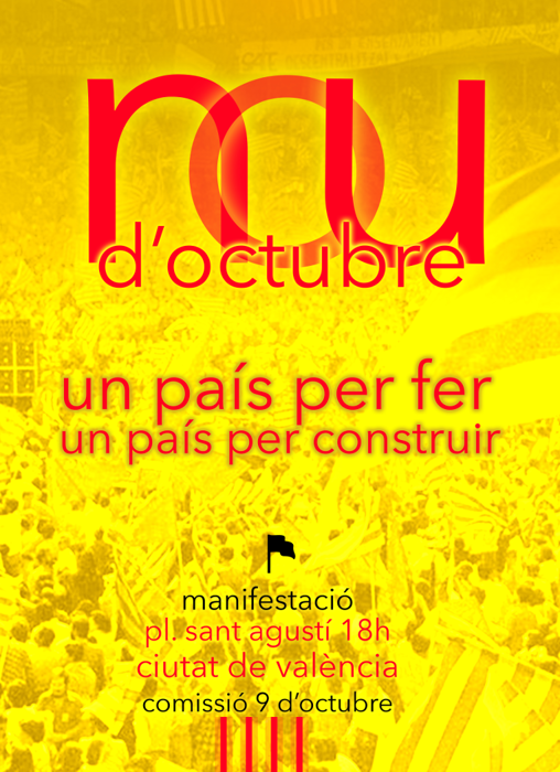 Imagen del cartel de la manifestación