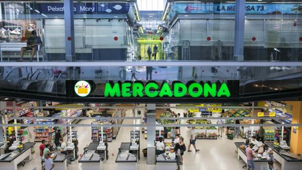 Imagen de archivo de un supermercado de Mercadona