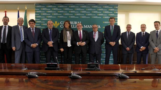 Javier López Martín sustituye a Andrés Gómez Mora en la Presidencia de Caja Rural Castilla-La Mancha