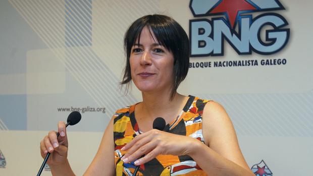 La portavoz nacional del BNG, Ana Pontón, en una imagen de archivo