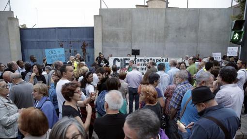 Participantes en la protesta