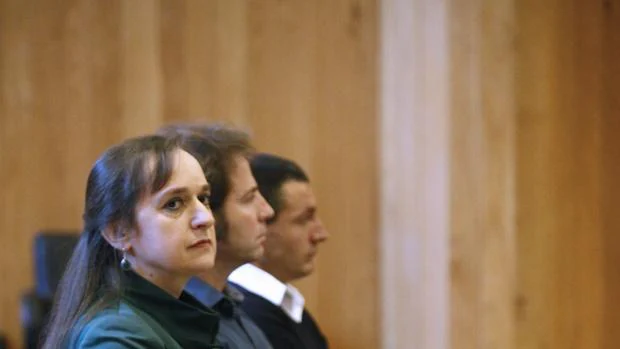 La exalcadesa, Socorro Cea, durante una de las sesiones del juicio en la Audiencia Provincial de La Coruña