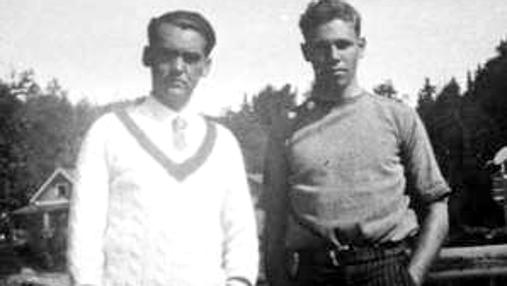 Federico García Lorca y Philip Cummings en 1929