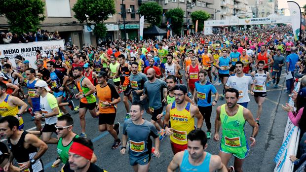 Imatge del Mig Maratò Trinidad Alfionso, celebrat el passat mes en València